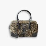 Prada Leopard Print Handle Bag 34Cm