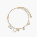 Louis Vuitton LV Floragram Necklace Gold M03016